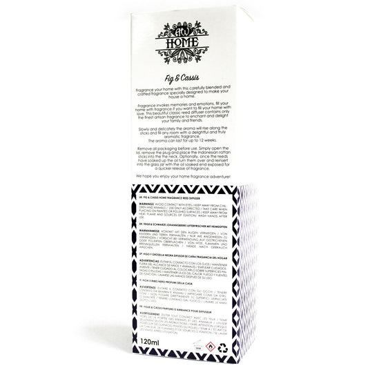 120ml Reed Diffuser - Fig & Cassis - Spiru-shop.nl
