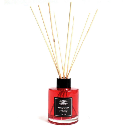 120ml Reed Diffuser - Pomegranate & Nutmeg - Spiru-shop.nl