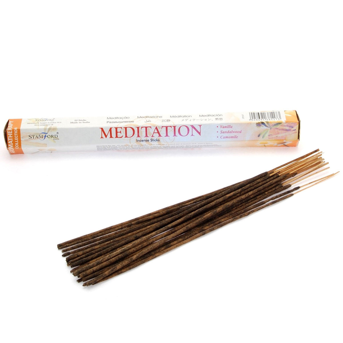 Meditation Premium Incense Sticks - Spiru-shop.nl