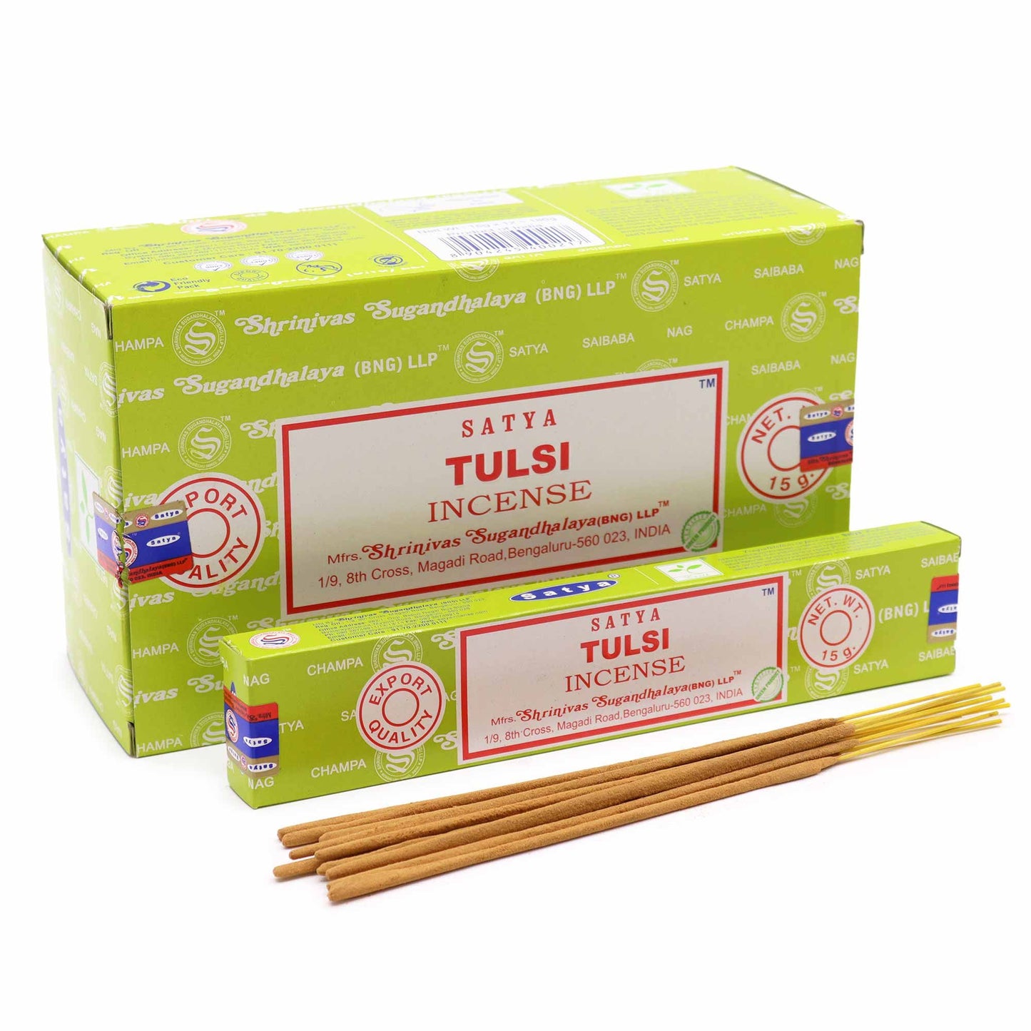 Satya Incense 15gm - Tulsi - Spiru-shop.nl