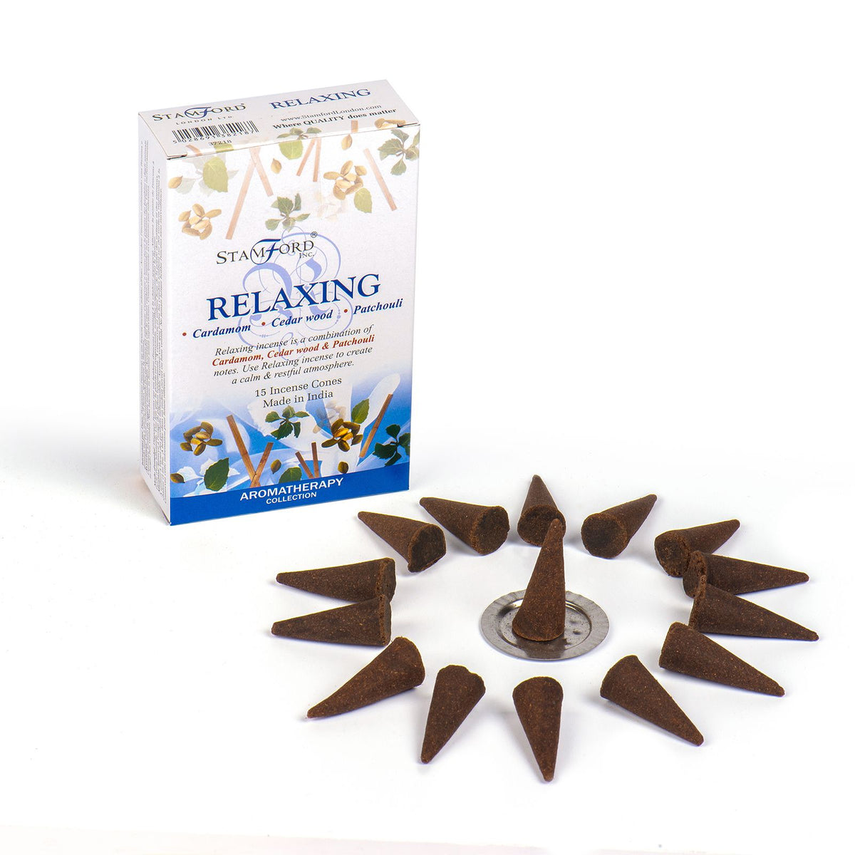 Relaxing Incense Cones - Spiru-shop.nl