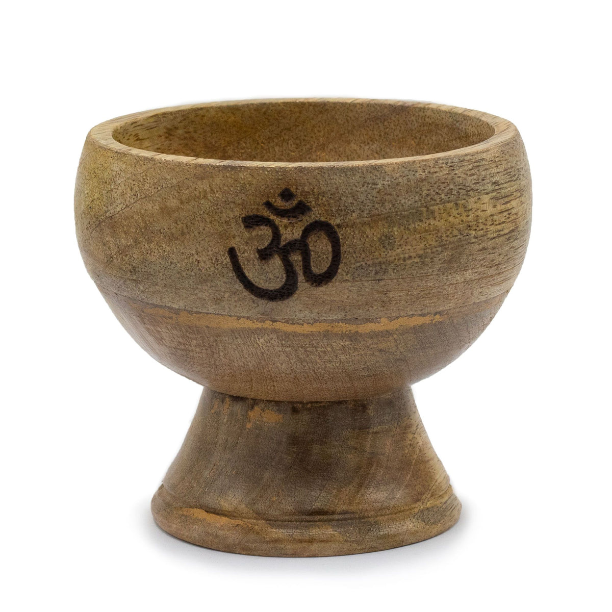 Lrg Ritual Bowl Incense Cone Holder 11x10 cm - Om - Spiru-shop.nl