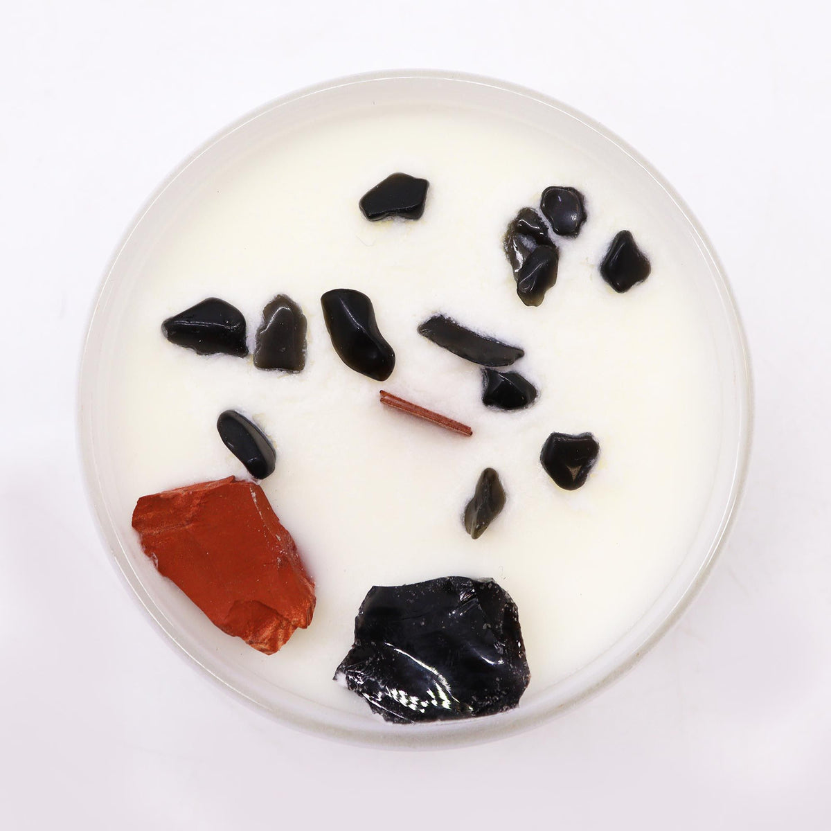 Chakra Crystal Candles - Root Chakra - Spiru-shop.nl