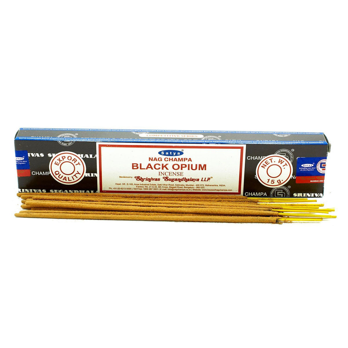 Satya Incense Sticks 15g - Black Opium - Spiru-shop.nl