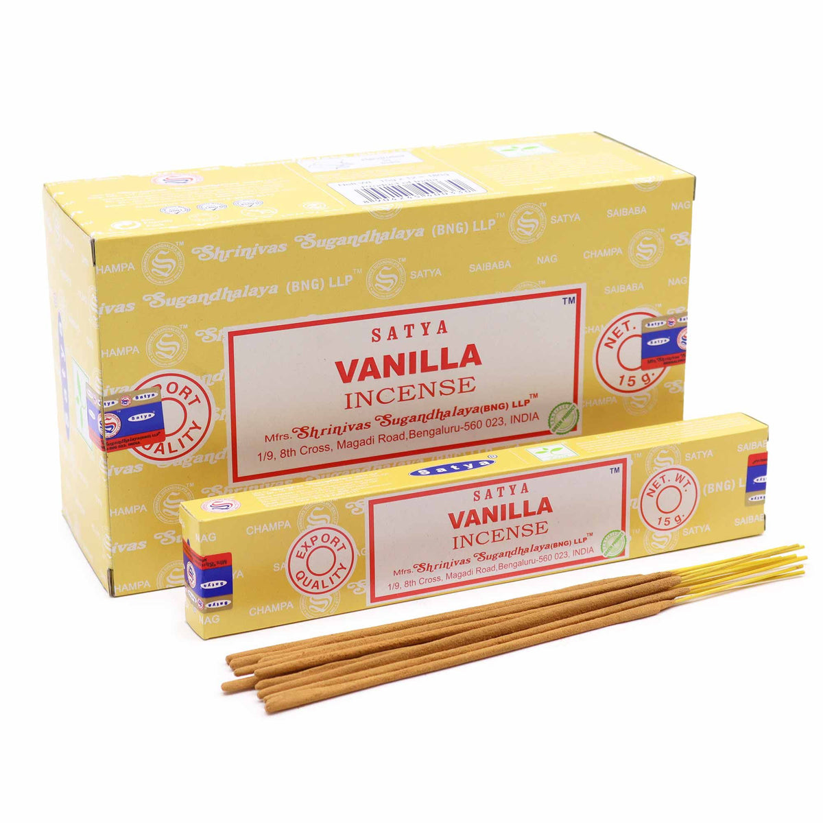 Satya Incense 15gm - Vanilla - Spiru-shop.nl