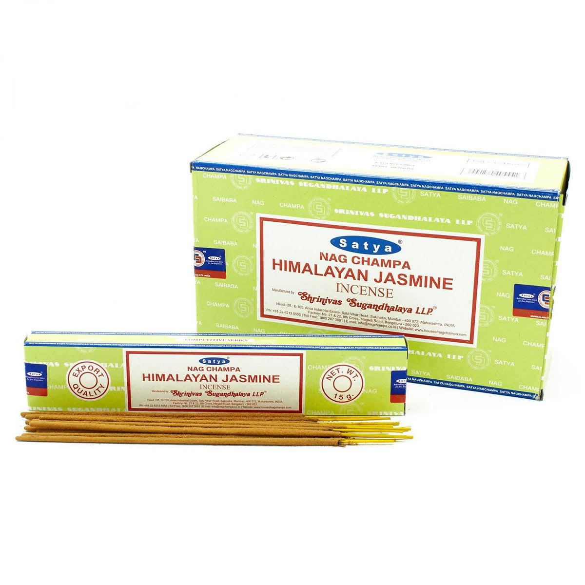 Satya Incense Sticks 15g - Himalayan Jasmine - Spiru-shop.nl