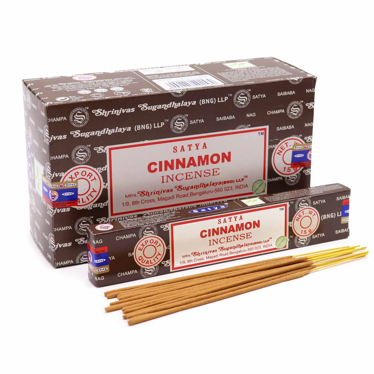 Satya Incense Sticks 15g - Cinnamon - Spiru-shop.nl