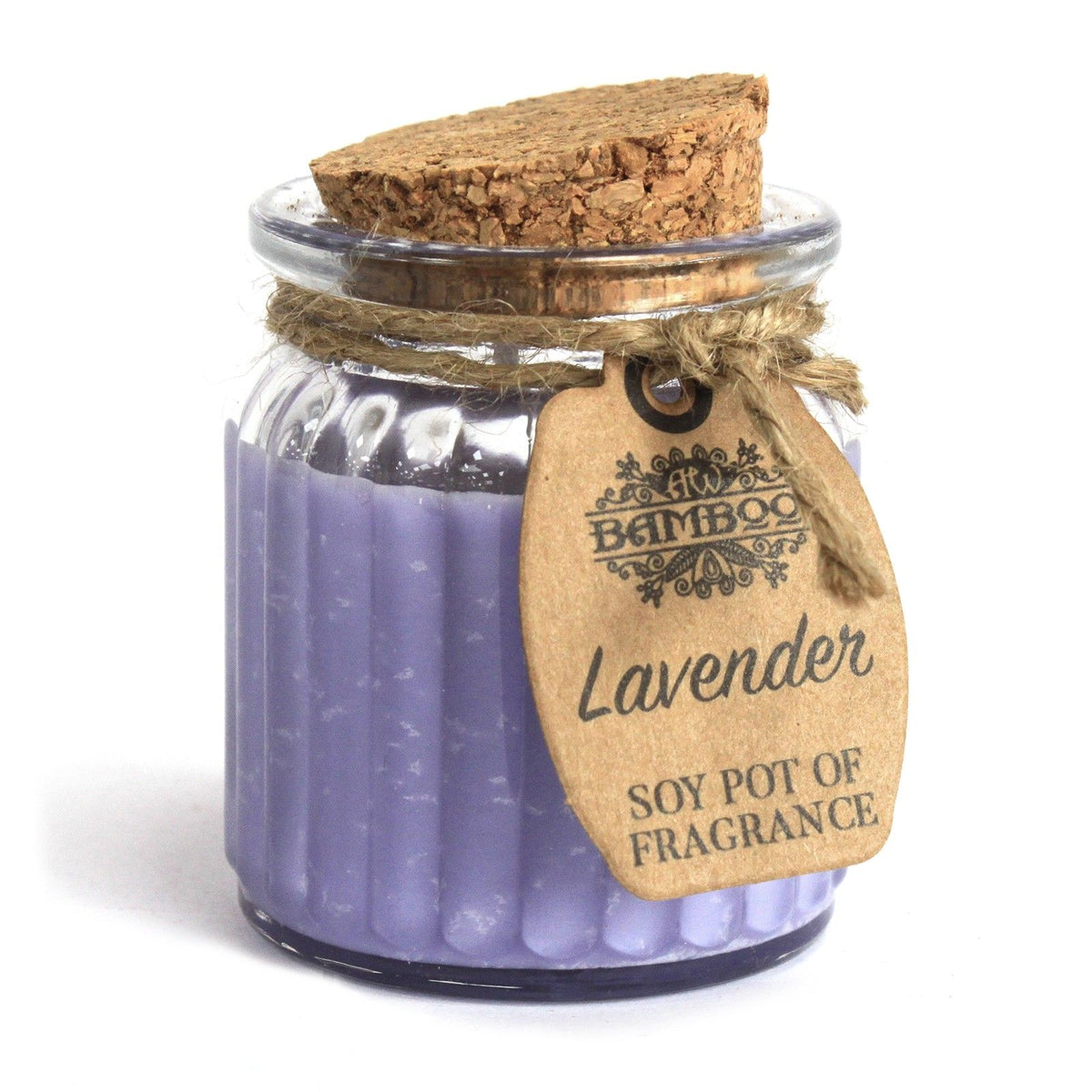 Lavender Soy Pot of Fragrance Candles - Spiru-shop.nl