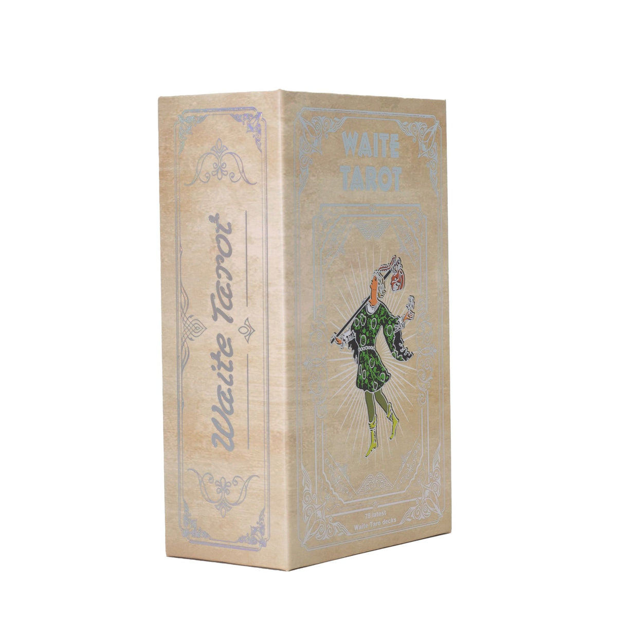 Silver Foil Waite Tarot Card Set - with booklet - Spiru-shop.nl