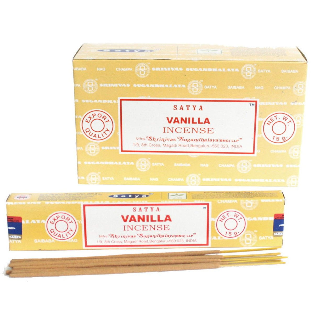 Satya Incense 15gm - Vanilla - Spiru-shop.nl