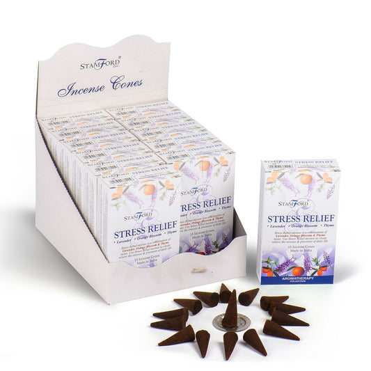 Stress Relief Incense Cones - Spiru-shop.nl