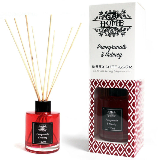 120ml Reed Diffuser - Pomegranate & Nutmeg - Spiru-shop.nl