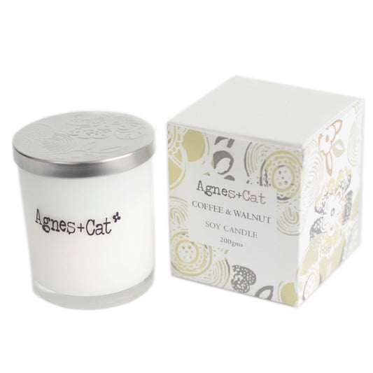 Votive Candle - Coffee and Walnut - Spiru-shop.nl