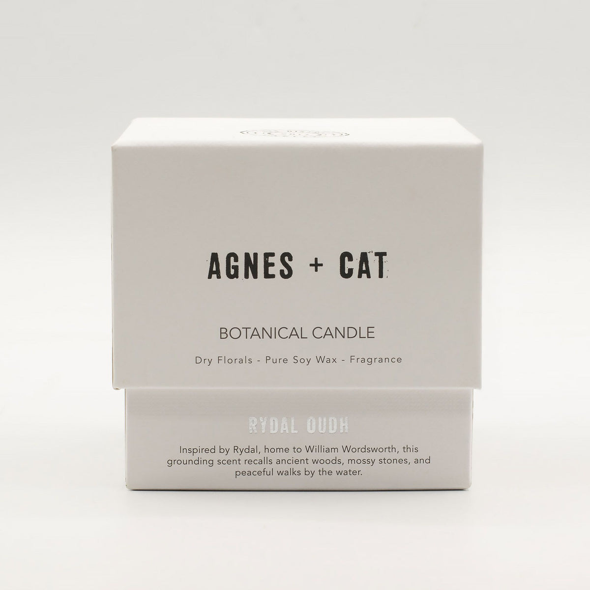 Agnes + Cat Botanical Soy Wax Candle - Rydal Oudh - Spiru-shop.nl