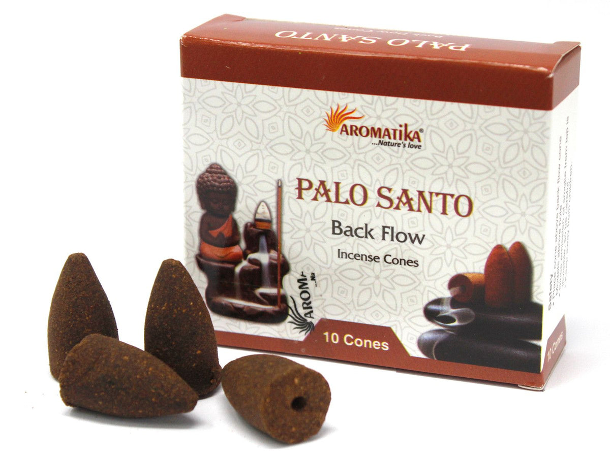 Aromatica Backflow Incense Cones - Palo Santo - Spiru-shop.nl