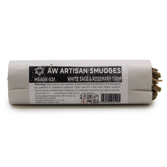 Smudge Stick - White Sage & Rosemary 10cm - Spiru-shop.nl