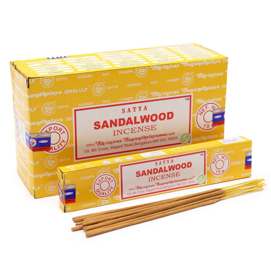 Satya Incense 15gm - Sandalwood - Spiru-shop.nl