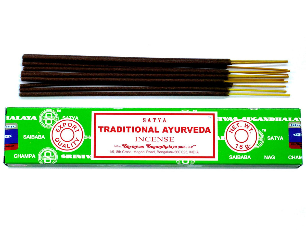 Satya Incense 15gm - Tr.Ayurveda - Spiru-shop.nl