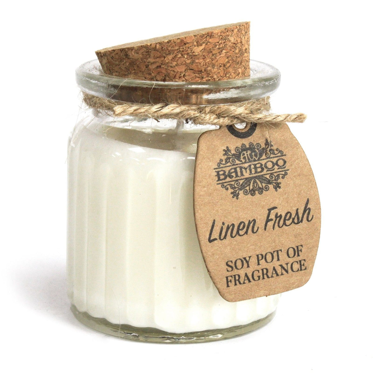 Linen Fresh Soy Pot of Fragrance Candles - Spiru-shop.nl