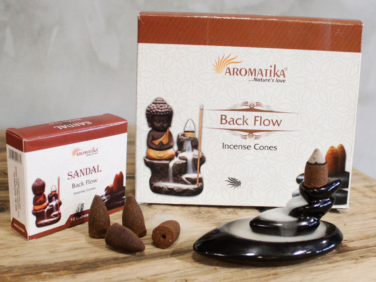 Aromatica Backflow Incense Cones - Palo Santo - Spiru-shop.nl