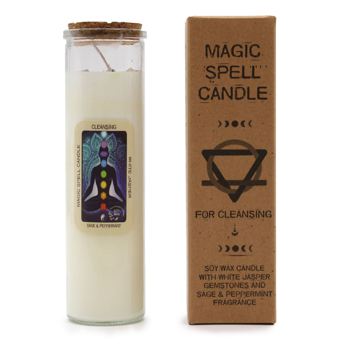 Magic Spell Candle - Cleansing - Spiru-shop.nl