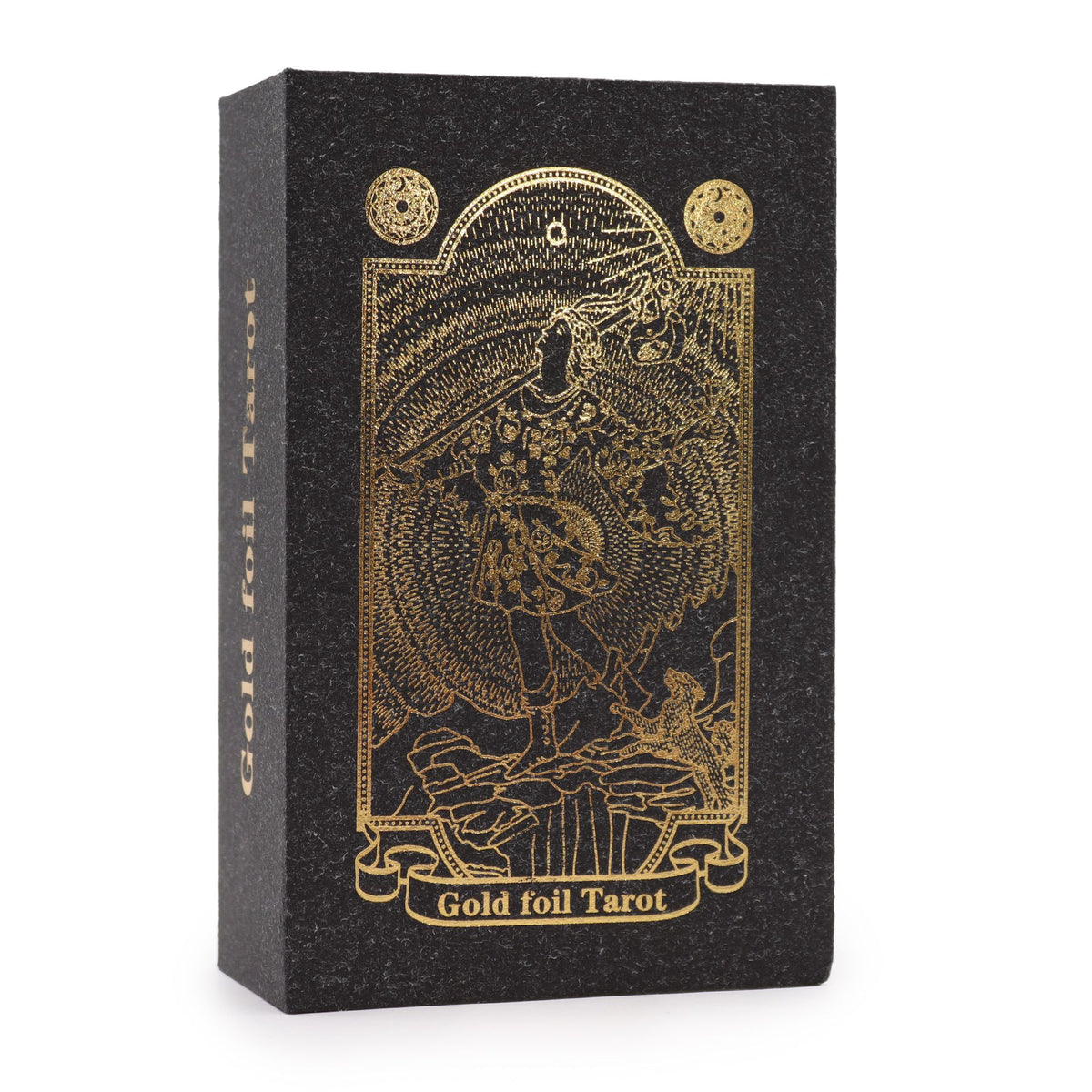 Gold Foil Tarot Set with Book - Gift Box - Spiru-shop.nl