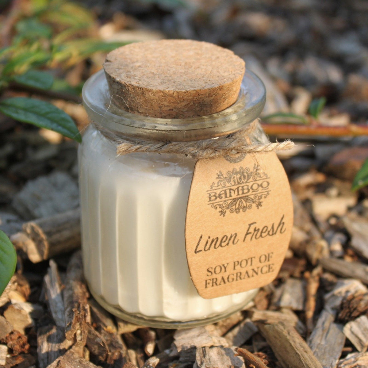 Linen Fresh Soy Pot of Fragrance Candles - Spiru-shop.nl