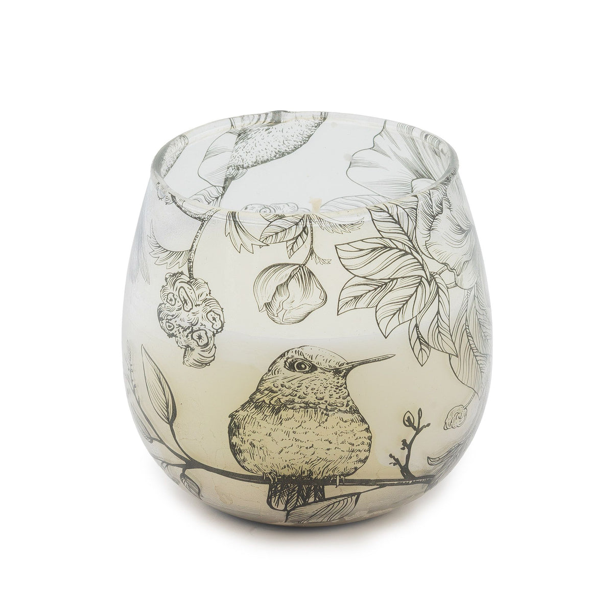 Small Glass Jar Candles - Drawn by Flame - Spiru-shop.nl