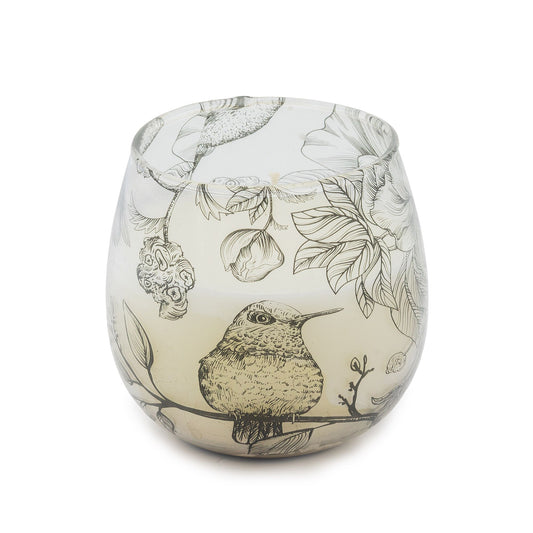 Small Glass Jar Candles - Drawn by Flame - Spiru-shop.nl