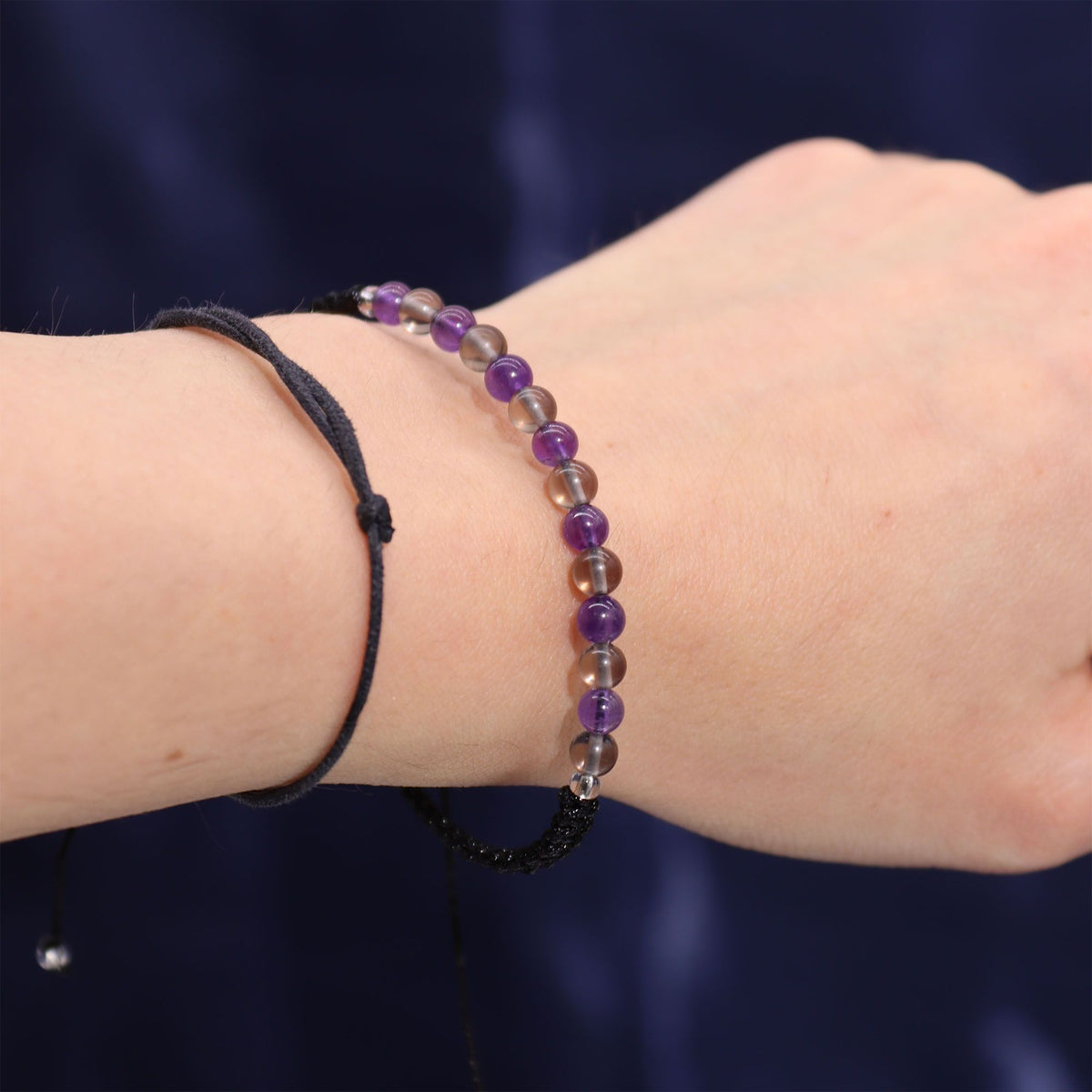 Zodiac Crystal Candle with Gemstone Bracelet - Capricorn - Spiru-shop.nl