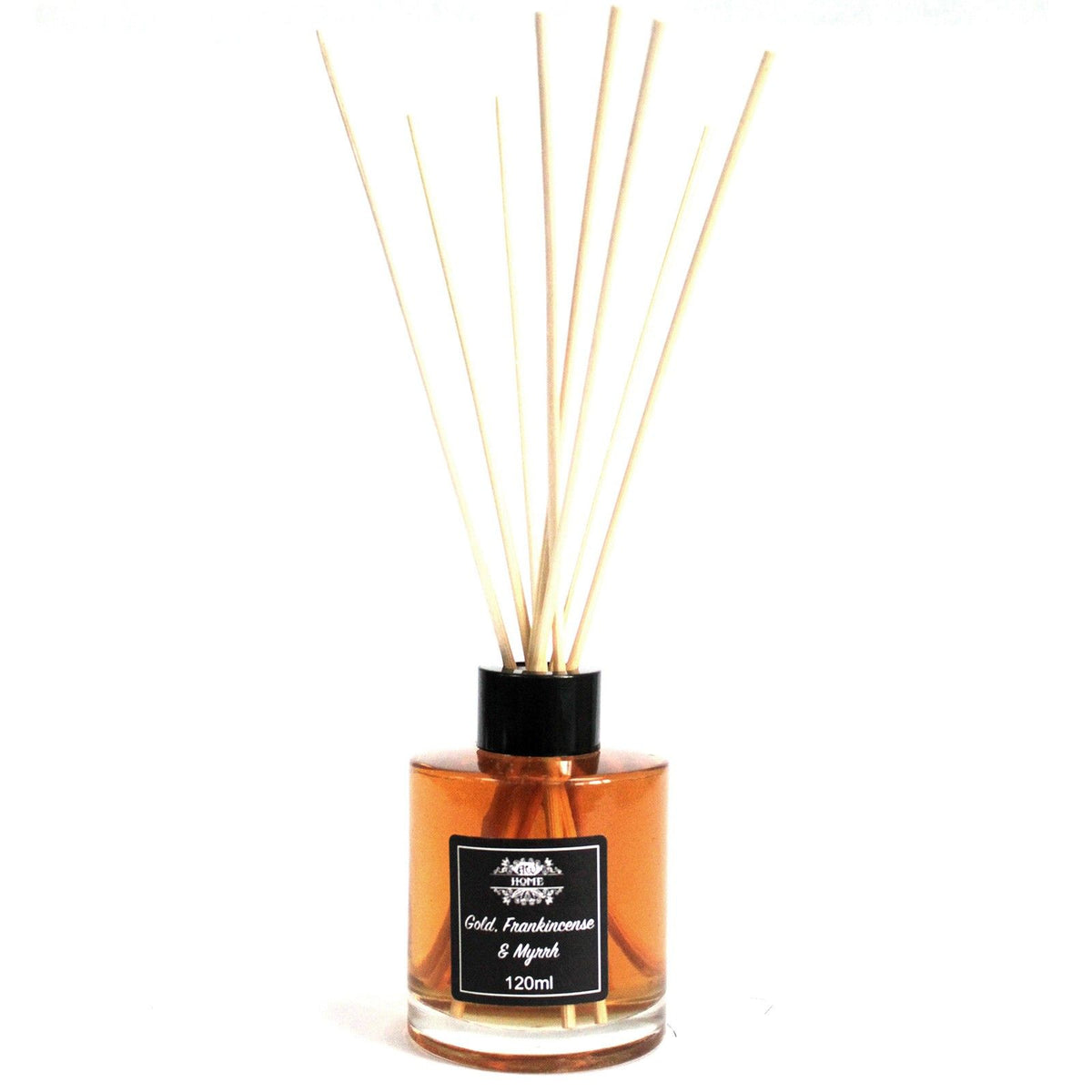 120ml Reed Diffuser - Gold, Frankincense & Myrrh - Spiru-shop.nl