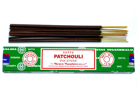 Satya Incense 15gm - Patchouli - Spiru-shop.nl