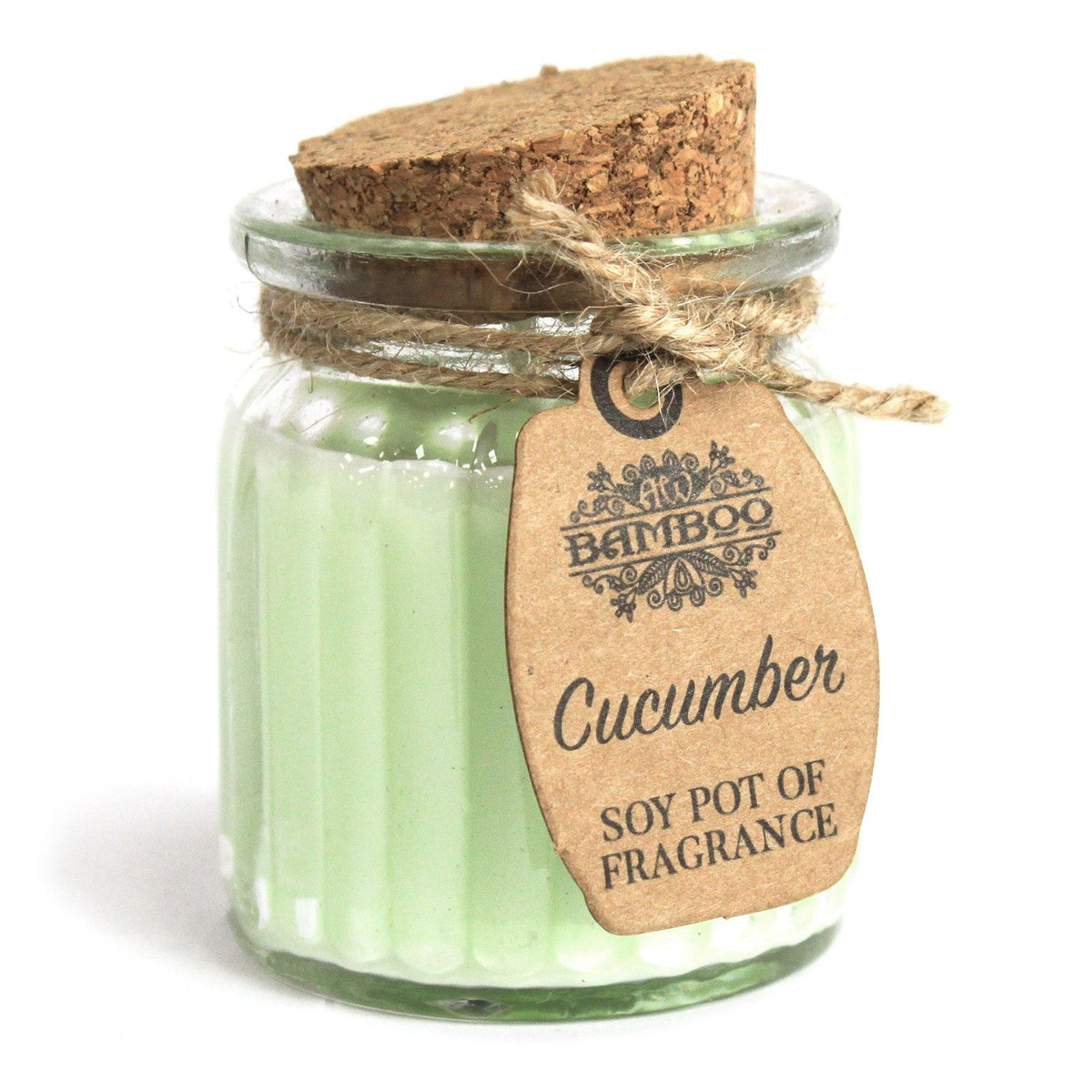 Cucumber Soy Pot of Fragrance Candles - Spiru-shop.nl