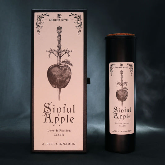 Ancient Witch Purification Candles - Sinful Apple - Spiru-shop.nl