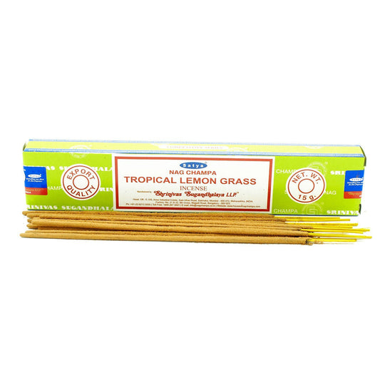 Satya Incense Sticks 15g - Tropical Lemongrass - Spiru-shop.nl