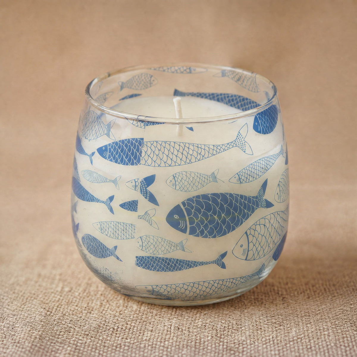 Medium Glass Jar Candles - Seabreeze - Spiru-shop.nl