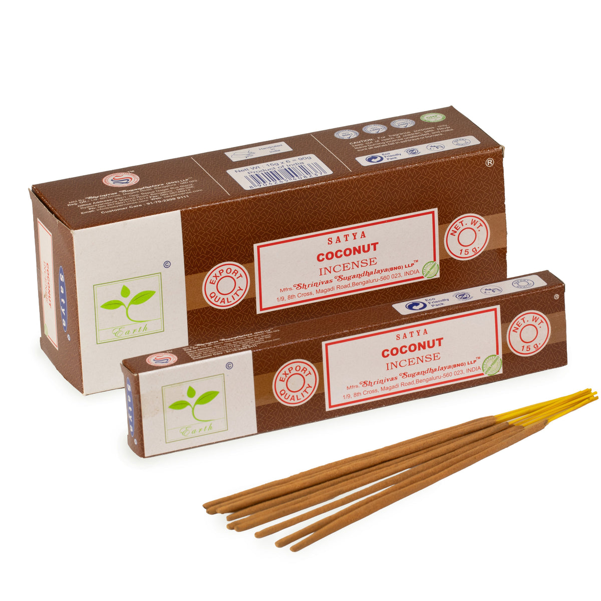 Satya Incense 15gm - Coconut - Spiru-shop.nl