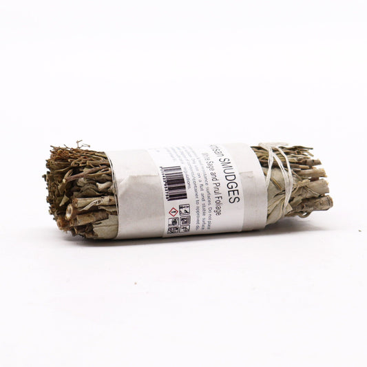 Smudge Stick - White Sage and Pirul Foliage - Spiru-shop.nl