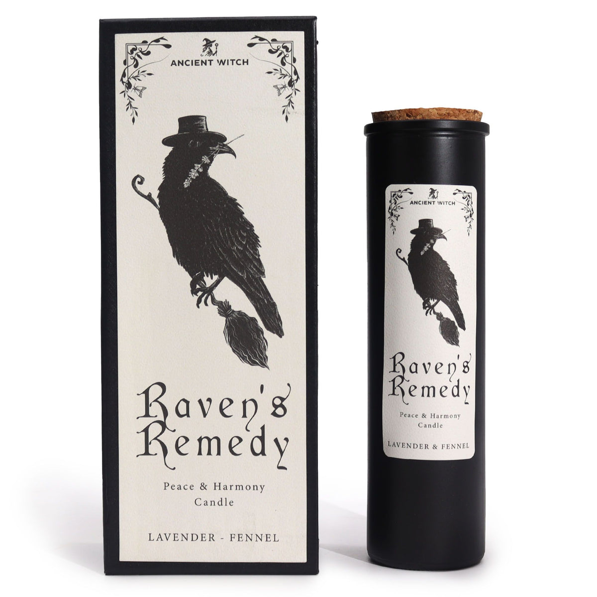 Ancient Witch Purification Candles - Ravens' Remedy - Spiru-shop.nl