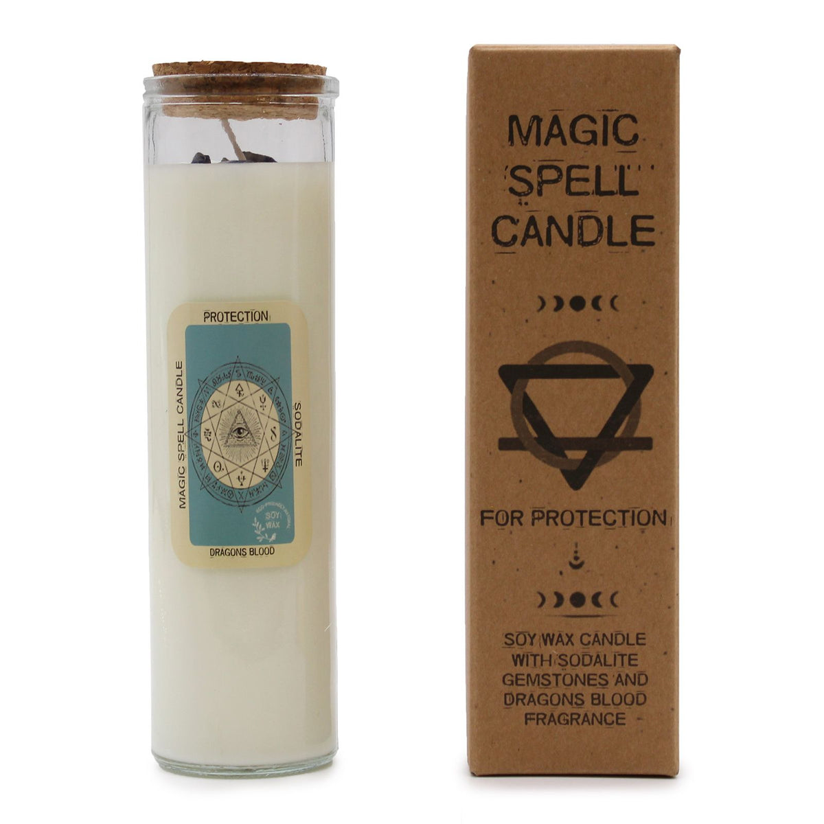 Magic Spell Candle - Protection - Spiru-shop.nl