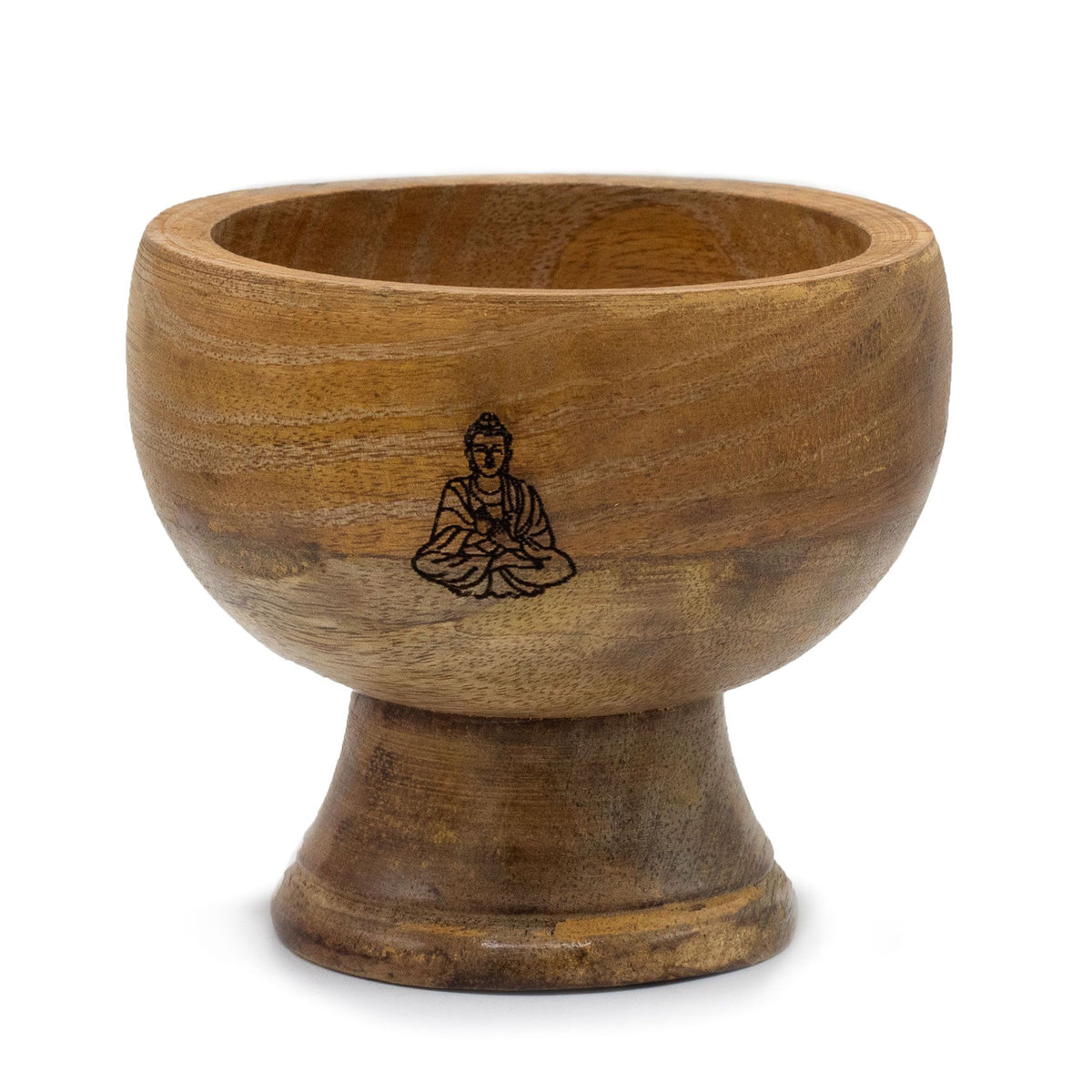 Lrg Ritual Bowl Incense Cone Holder 11x10 cm - Buddha - Spiru-shop.nl