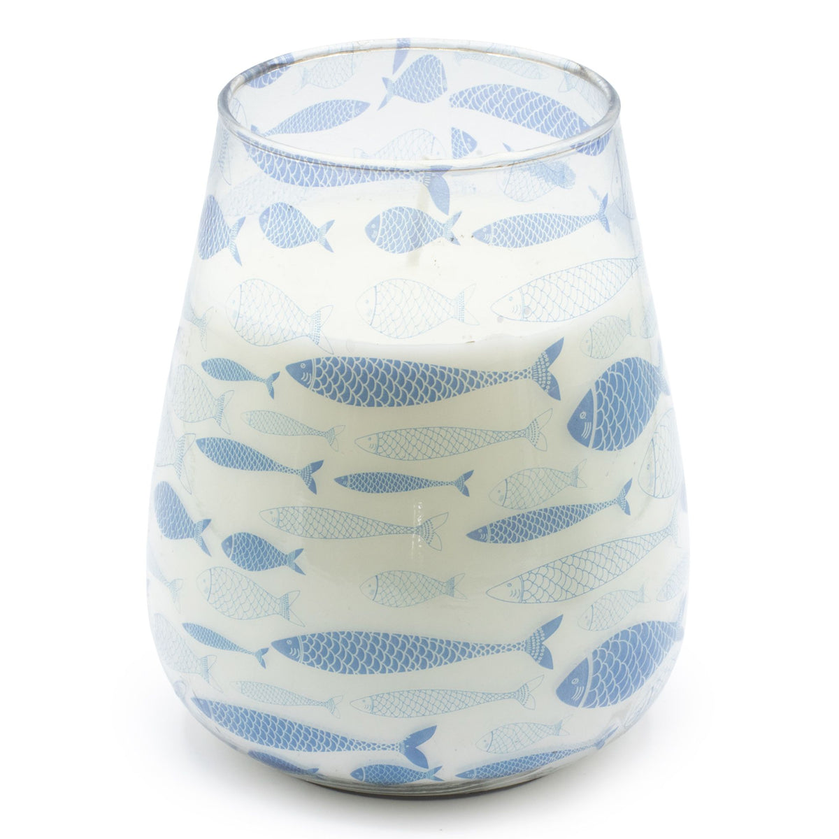 Tall Glass Jar Candles - Seabreeze - Spiru-shop.nl