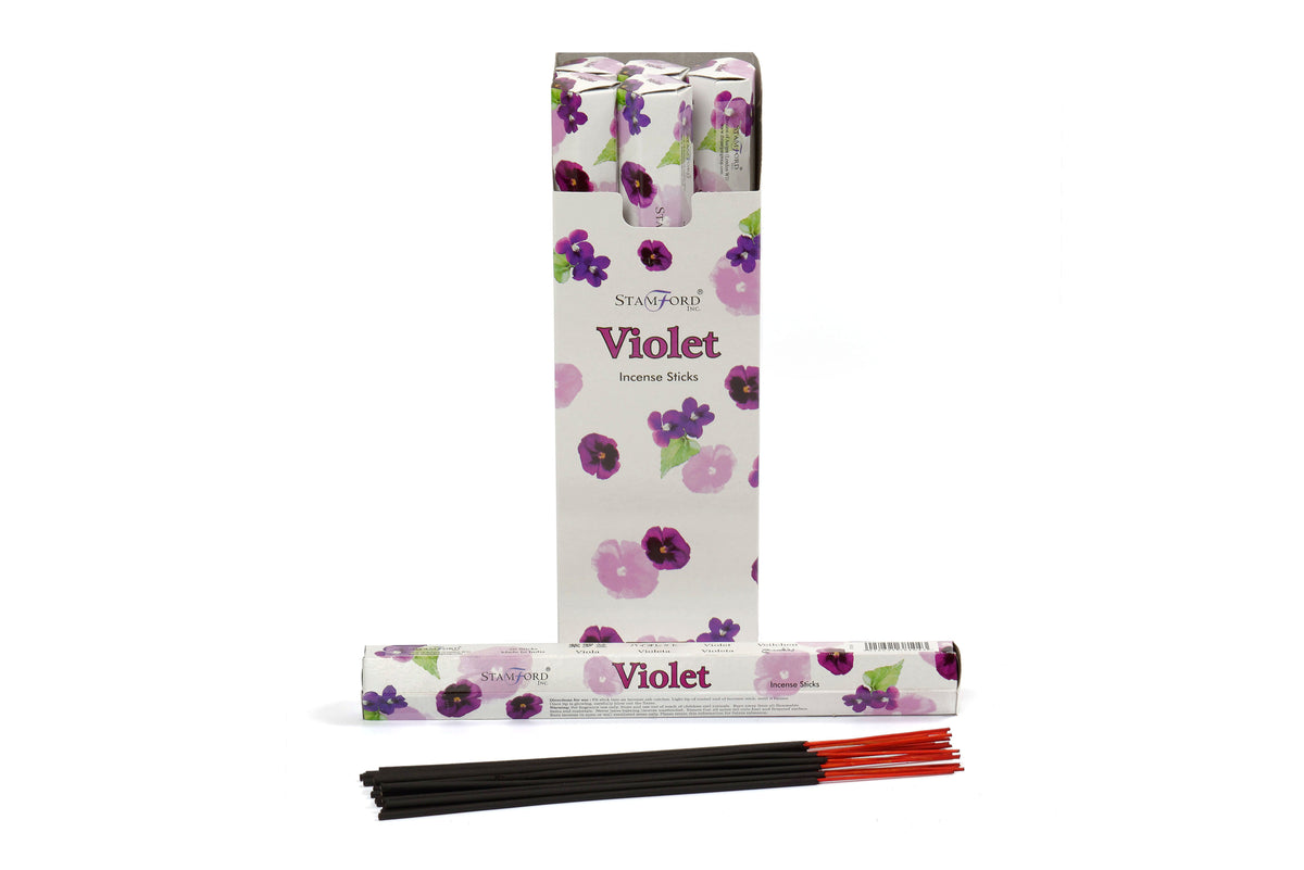 Violet Premium Incense Sticks - Spiru-shop.nl
