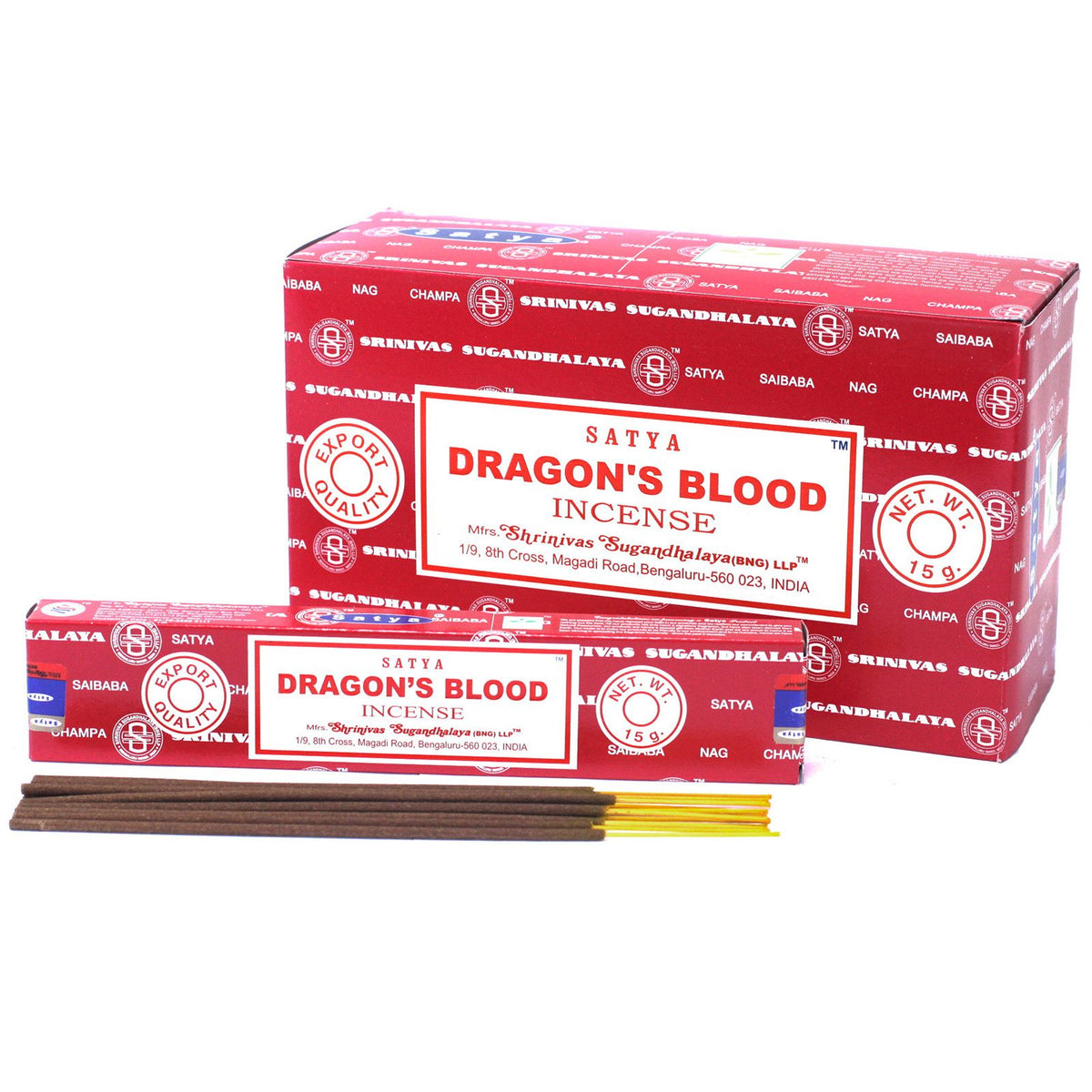 Satya Incense 15gm - Dragon Blood - Spiru-shop.nl