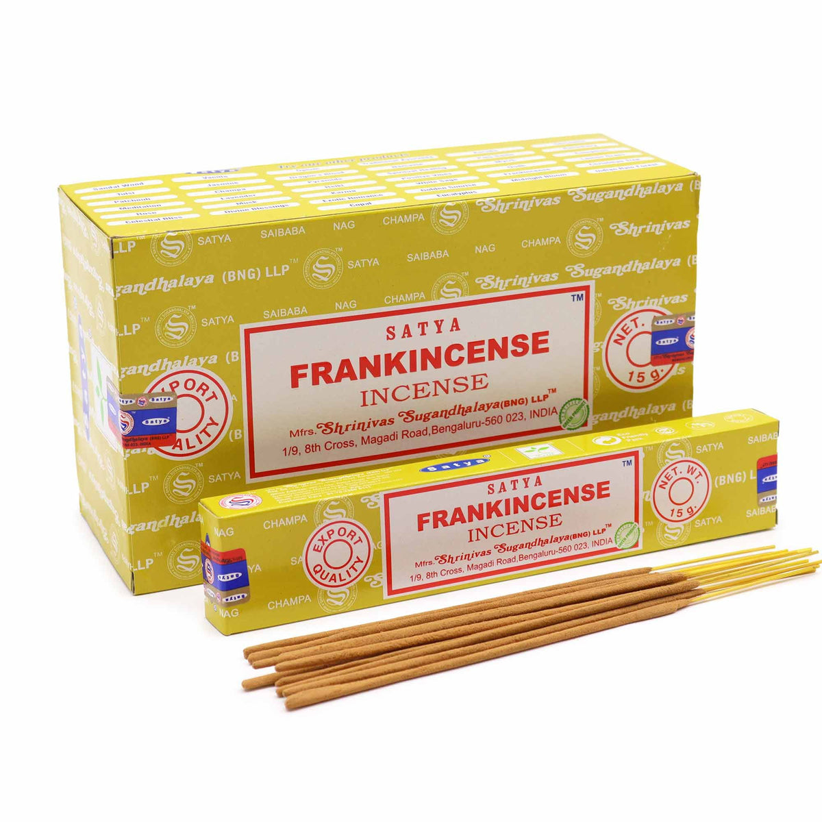 Satya Incense 15gm - Frankincense - Spiru-shop.nl