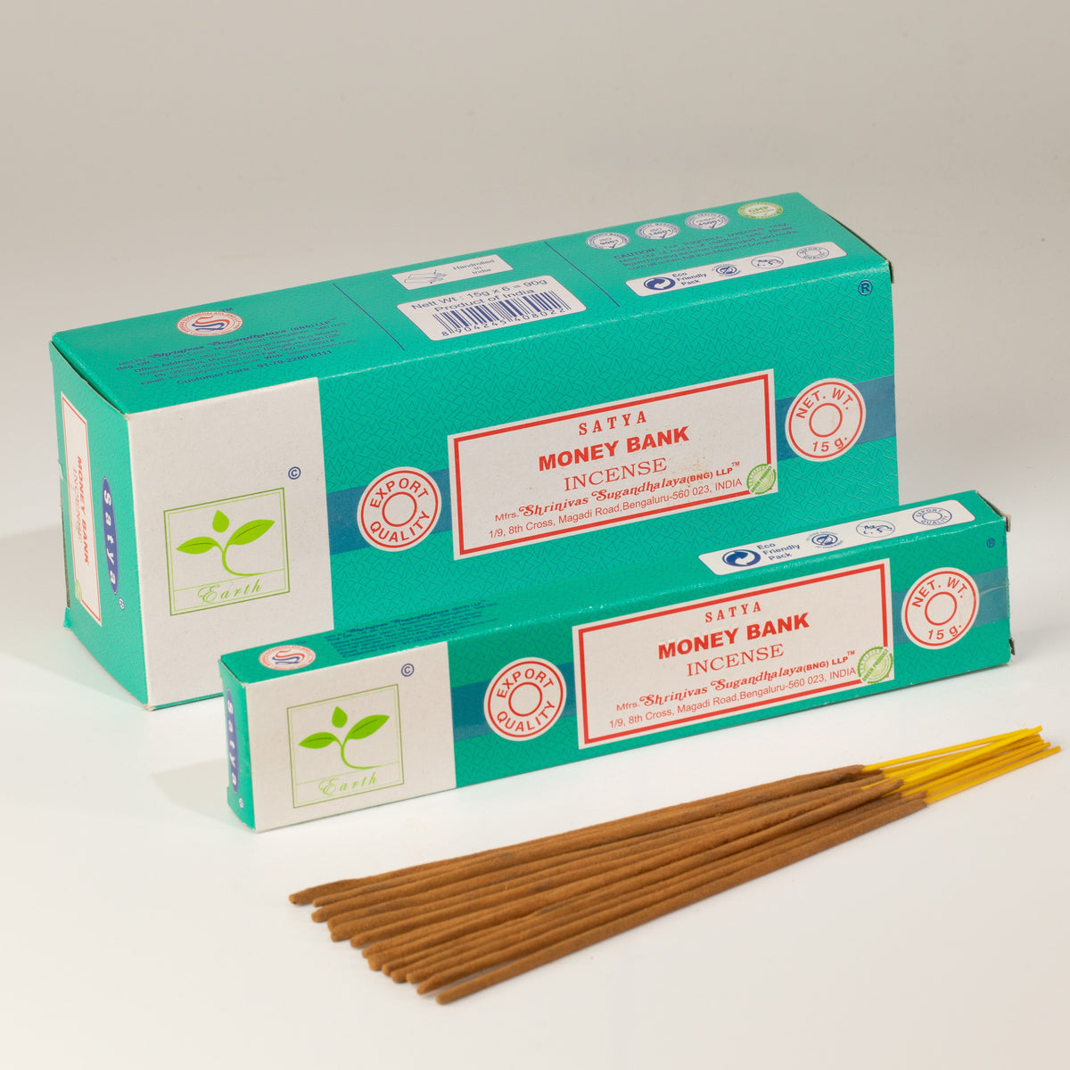 Satya Incense 15gm - Money Bank - Spiru-shop.nl