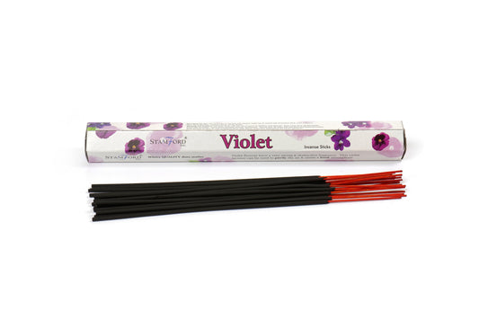 Violet Premium Incense Sticks - Spiru-shop.nl