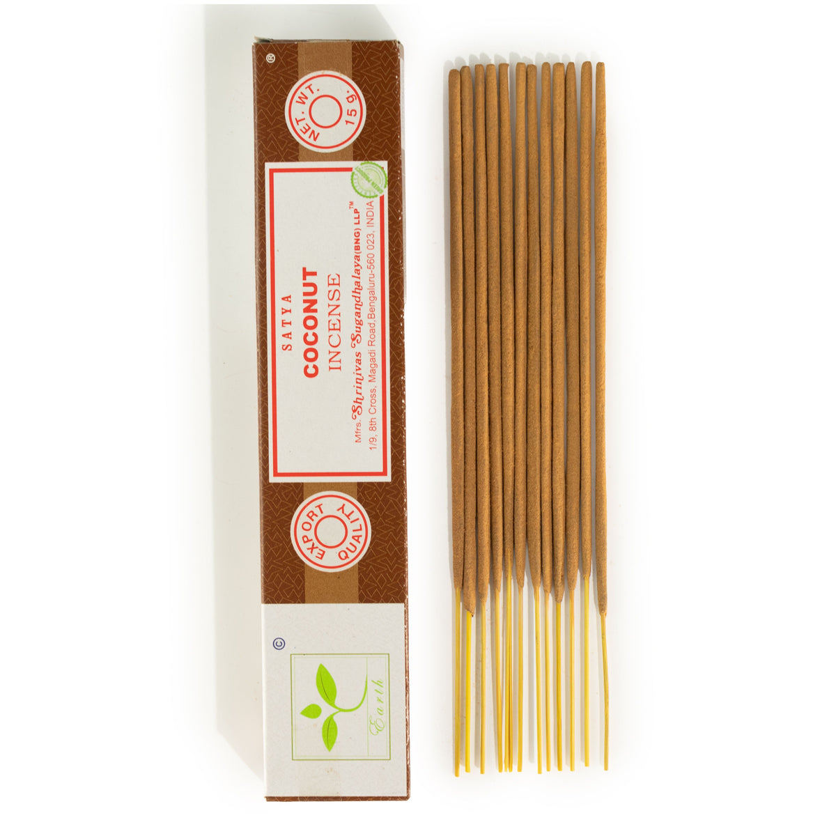 Satya Incense 15gm - Coconut - Spiru-shop.nl