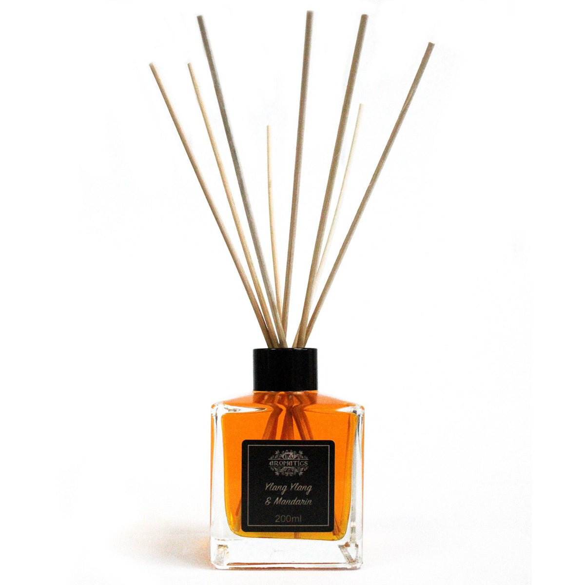 200ml Ylang Ylang & Mandarin Essential Oil Reed Diffuser - Spiru-shop.nl