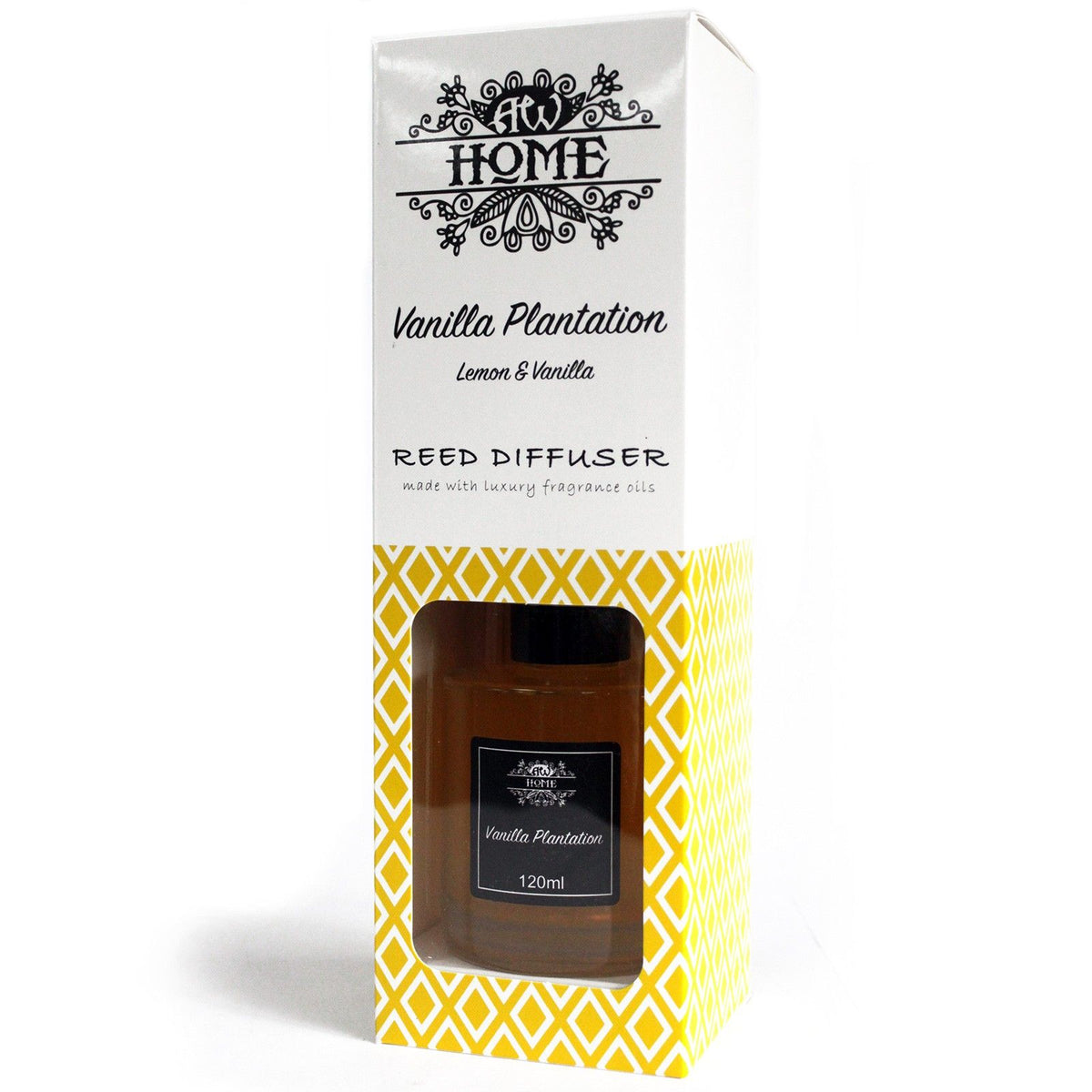 120ml Reed Diffuser - Vanilla Plantation - Spiru-shop.nl